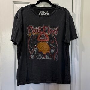 Lucky Brand Black Pink Floyd Graphic Tee